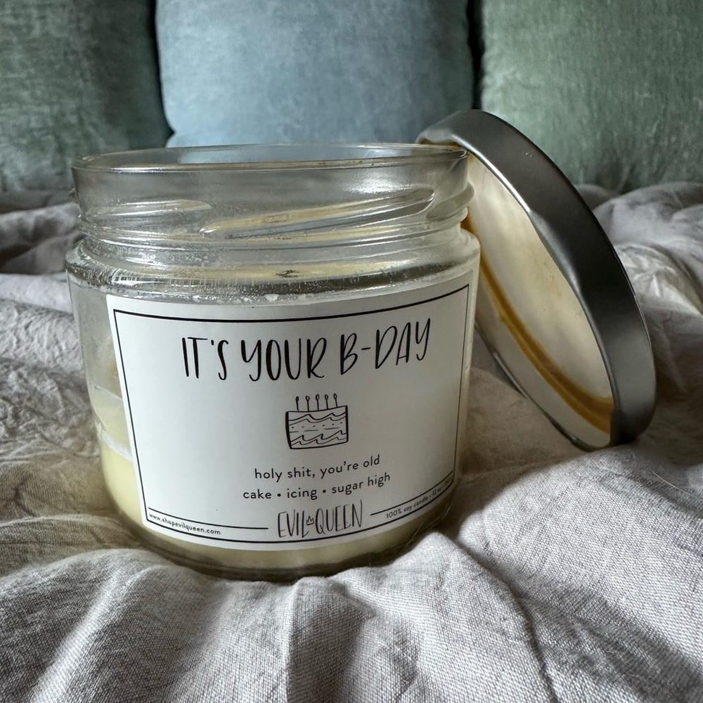 It’s your b-day evil queen Birthday Candle